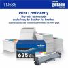 Brother TN635 Original Standard Yield Laser Toner Cartridge - Cyan, Magenta, Yellow - 3 Pack 2