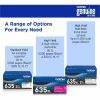 Brother TN635 Original Standard Yield Laser Toner Cartridge - Cyan, Magenta, Yellow - 3 Pack 4