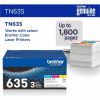 Brother TN635 Original Standard Yield Laser Toner Cartridge - Cyan, Magenta, Yellow - 3 Pack 5