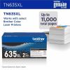 Brother TN635XL2PK Original High Yield Laser Toner Cartridge - Twin-pack - Black - 2 Pack 2