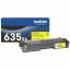 Brother TN635XLY Original High Yield Laser Toner Cartridge - Yellow Pack 1