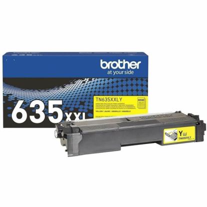 Brother TN635XXLY Original Super High Yield Laser Toner Cartridge - Yellow Pack 1