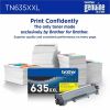 Brother TN635XXLY Original Super High Yield Laser Toner Cartridge - Yellow Pack 3
