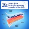 Brother Genuine P-touch TZe211 BK on WHT Label Tape, Laminated, 6mmX8m 7