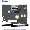 Brother Genuine P-touch TZe315 WHT on BK Label Tape, Laminated, 6mmX8m 2
