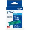 Brother Genuine P-touch TZe731 BK on GRN Label Tape, Laminated, 12mmX8m 1