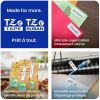 Brother Genuine P-touch TZe731 BK on GRN Label Tape, Laminated, 12mmX8m 6