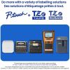 Brother Genuine P-touch TZe731 BK on GRN Label Tape, Laminated, 12mmX8m 8