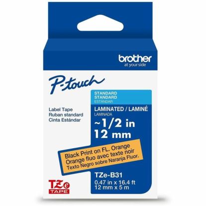 Brother P-touch TZe Laminated Label Tape 1
