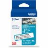 Brother Genuine P-touch TZeFX241 BK on WHT Label Tape, Flexible ID Laminated, 18mmX8m 1