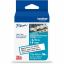 Brother Genuine P-touch TZeFX241 BK on WHT Label Tape, Flexible ID Laminated, 18mmX8m 1