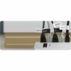 Brother Genuine P-touch TZeFX251 BK on WHT Label Tape, Flexible ID Laminated, 24mmX8m 3