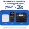 Brother Genuine P-touch TZeFX251 BK on WHT Label Tape, Flexible ID Laminated, 24mmX8m 9