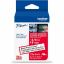 Brother Genuine P-touch TZeS141 BK on CLR Label Tape, Strong Adhesive Lam., 18mmX8m 1
