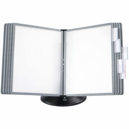 Business Source Deluxe Catalog Display Rack 1