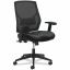 HON Crio High-Back Task Chair, Supports Up to 250 lb, 18" to 22" Seat Height, Black 1
