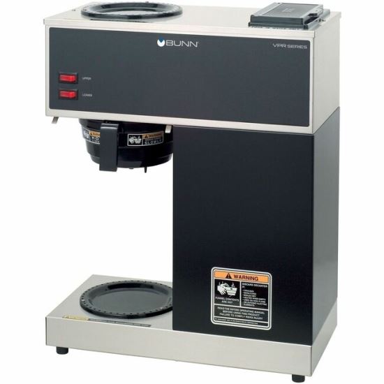 BUNN VPR12-Cup Pourover Coffee Brewer with 2 Warmers 1