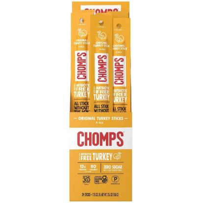 CHOMPS Original Turkey Snack Sticks 1