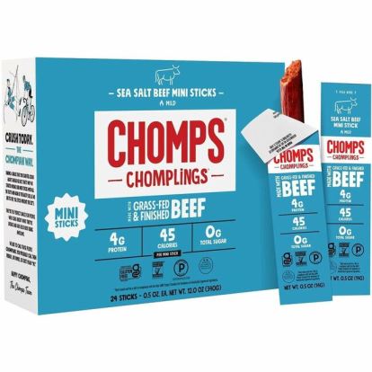 CHOMPS Beef Jerky Sticks 1