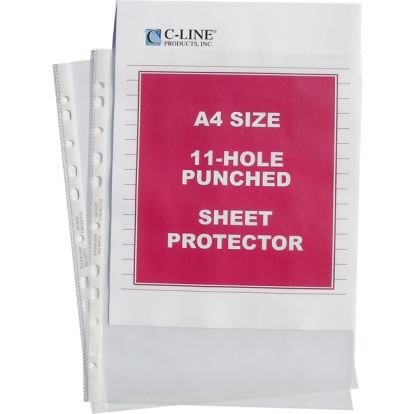C-Line A4 Size Top-Loading Sheet Protectors 1