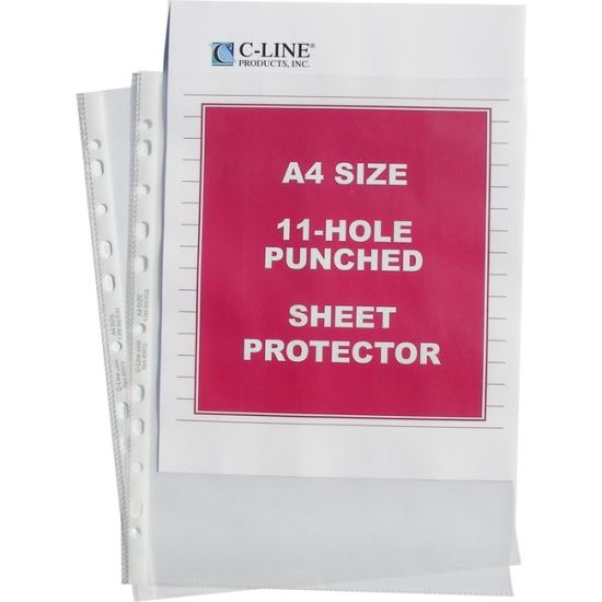 C-Line A4 Size Top-Loading Sheet Protectors 1