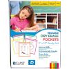 C-Line Reusable Dry Erase Pockets, Assorted, 9 x 12, 25/BX 2