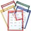 C-Line Super Heavyweight Plus Reusable Dry Erase Pockets 1