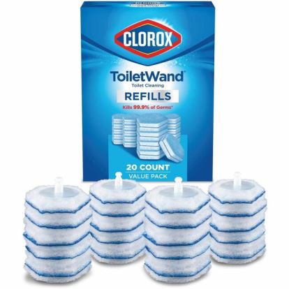 Clorox ToiletWand Toilet Cleaning and Disinfecting Scrubbing Pads Refills 1