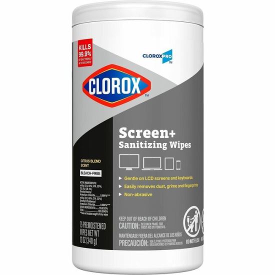 Clorox Screen + Sanitizing Wipes 1