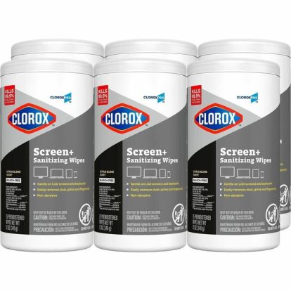 Clorox Screen + Sanitizing Wipes 1