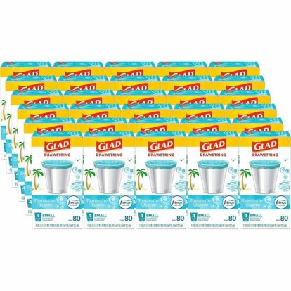 Glad OdorShield Drawstring Trash Bags 1