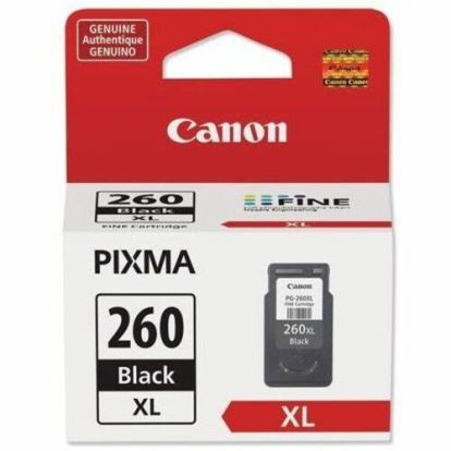Canon PG-260 XL Original Extra Large Yield Inkjet Ink Cartridge - Black - 1 Pack 1