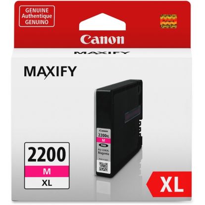 Canon PGI-2200 XL Original High Yield Inkjet Ink Cartridge - Magenta - 1 Each 1