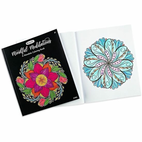 Crayola Mandala Coloring Book Printed Book 1