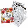 Crayola Florals, A Flower Coloring Book Printed Book 1