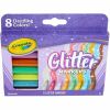 Crayola 8-Color Glitter Markers 2