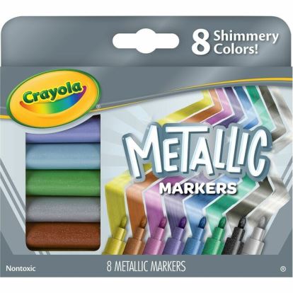 Crayola 8-color Metallic Markers 1