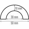 DURABLE Pipe Protection Profile P30 - 5 PK 3