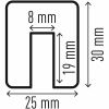 DURABLE Edge Protection Profile E8 - 5 PK 3