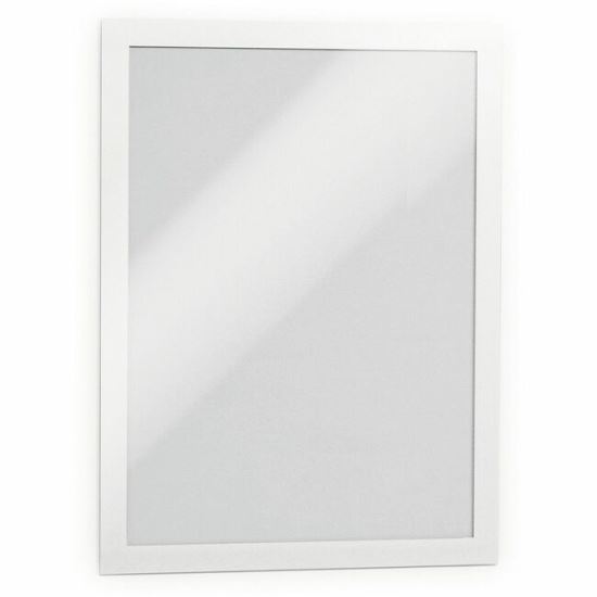 DURABLE DURAFRAME Letter, 8-1/2" x 11" , White - 2 PK 1