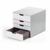 DURABLE Varicolor Mix 4, White/Multicolor 3