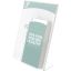 Deflecto 4" Pocket Slanted Plastic Sign Holder 1