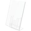 Deflecto 4" Pocket Slanted Plastic Sign Holder 3