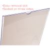 Deflecto 4" Pocket Slanted Plastic Sign Holder 7