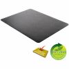 Deflecto Chair Mat For Medium-Pile Carpet, Rectangular, 36"W x 48"D, Black 1