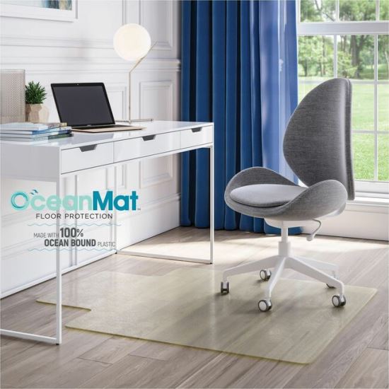 Deflecto OceanMat Chair Mat for Hard Floor 1
