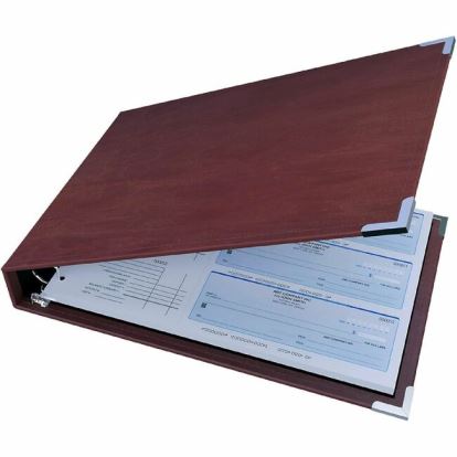 Davis Group Premium 3-Up Business Checkbook Binder 1