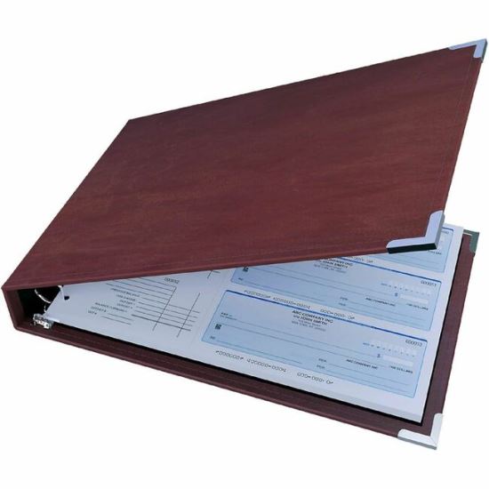 Davis Group Premium 3-Up Business Checkbook Binder 1