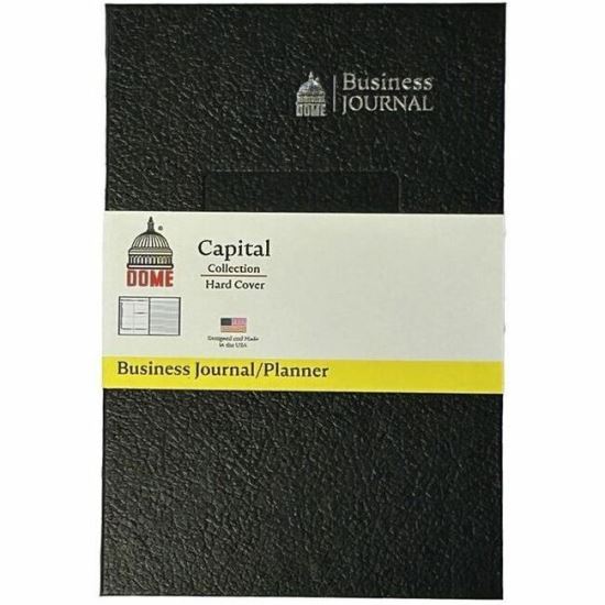 Dome Business Journal - 5 x 8 Inch Hardcover Professional Planner Notebook 1