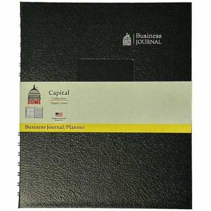 Dome Business Journal - 8 x 10 Inch Hardcover Professional Planner Notebook 1